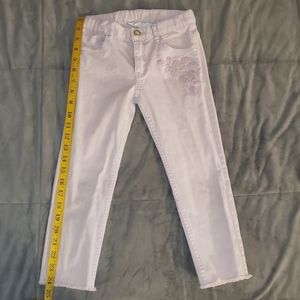 Girls stretch skinny jeans (size 7-8y)